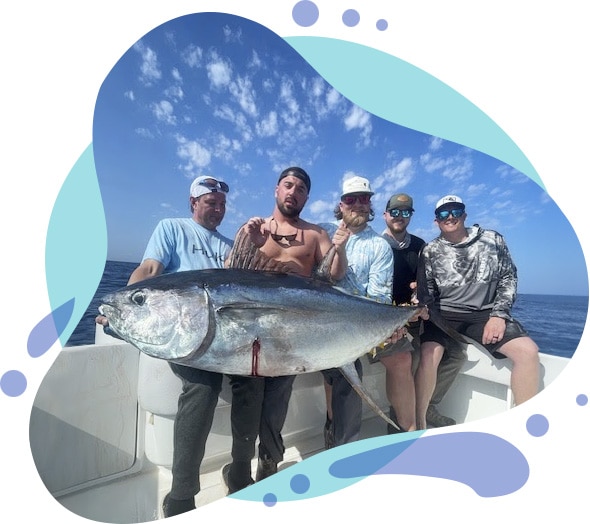 Bachelor party fishing